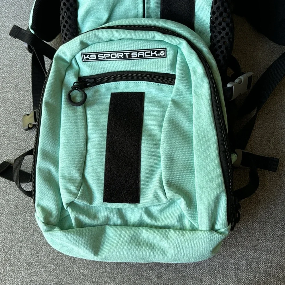 K9 Sport Sack Plus 2 Dog Carrier Backpack Small NWOT Mint Green